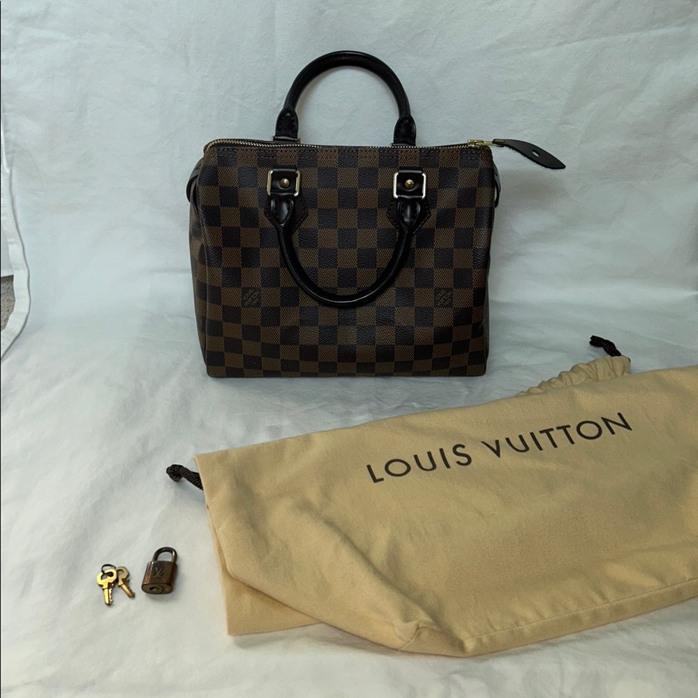 Louis Vuitton Damier Ebene Speedy 25